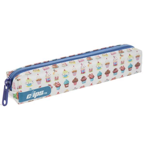 جامدادی کلیپس طرح کاپ کیک، Clips Cupcake Pencil Case