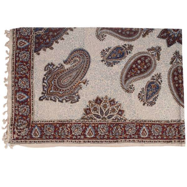 سفره قلمکار درجه یک اثر چیت ساز طرح 9 سایز 100 × 150 سانتی متر