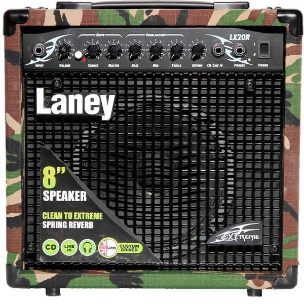 آمپلی‌فایر لینی مدل LX20R Camo، Laney LX20R Camo Guitar Amplifier