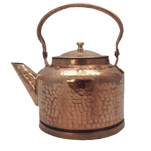 کتری مسی مس زنجان کد 1335 سایز متوسط، Zanjan Copper Kettle 1335 Medium