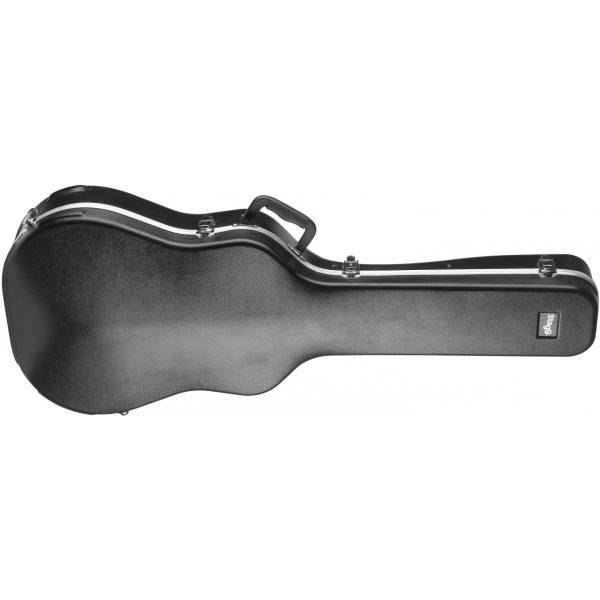 هارد کیس گیتار آکوستیک دردنات استگ مدل ABS-W2، Stagg ABS W2 Dreadnought Acoustic Guitar Hard Case