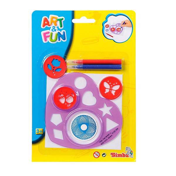 بسته رنگ آمیزی سیمبا سری Art And Fun کد 106339339، Simba Art And Fun 6339339 Stationery Bundle
