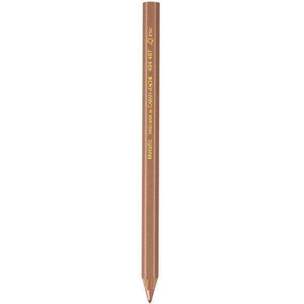 مداد رنگی کارن داش مدل Metallic، Caran dAche Metallic Color Pencil