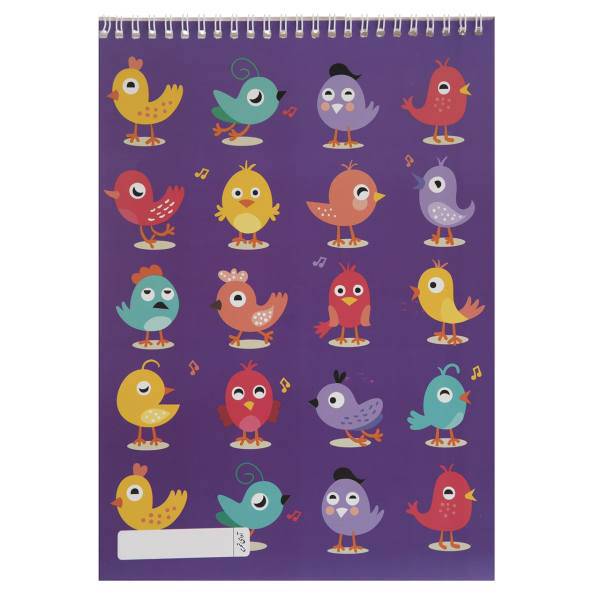 دفتر نقاشی آوای تحریر مدل Jooje، Avaye Tahrir Jooje Painting Notebook