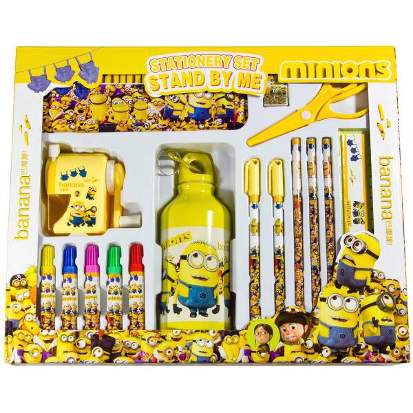 ست 17 تکه لوازم التحریر Stand By Me طرح مینیونز کد 25، Stand By Me Minions 25 Stationery Set 17 pcs