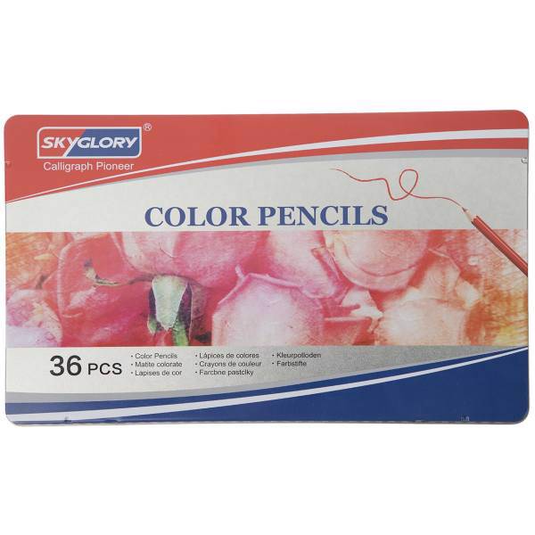 مداد رنگی 36 رنگ اسکای گلوری، Skyglory 36 Color Pencil