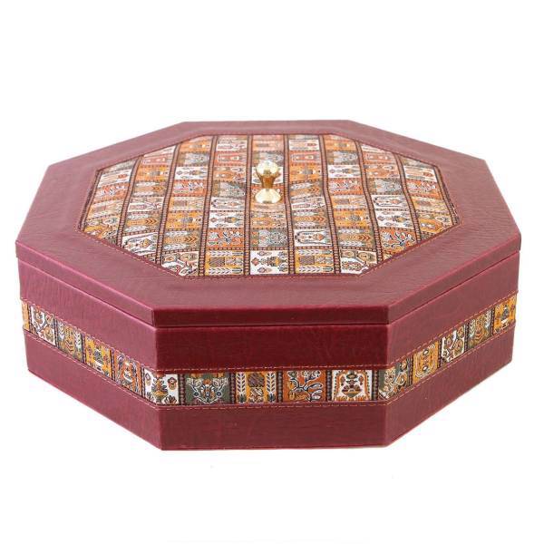 جاشکلاتی چرمی گالری طهرانی کد 191022، Tehrani 191022 Leather Box