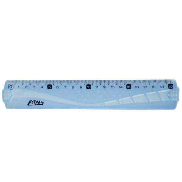 خط کش 20 سانتی متری کلیپس، Clips 20 cm Ruler