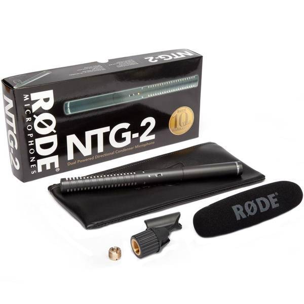 میکروفن دوربین رود مدل NTG-2، Rode NTG-2 Camera Microphone