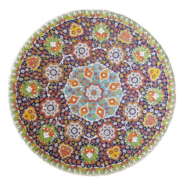 بشقاب میناکاری رادین مدل MBS-4006 قطر 40 سانتی متر