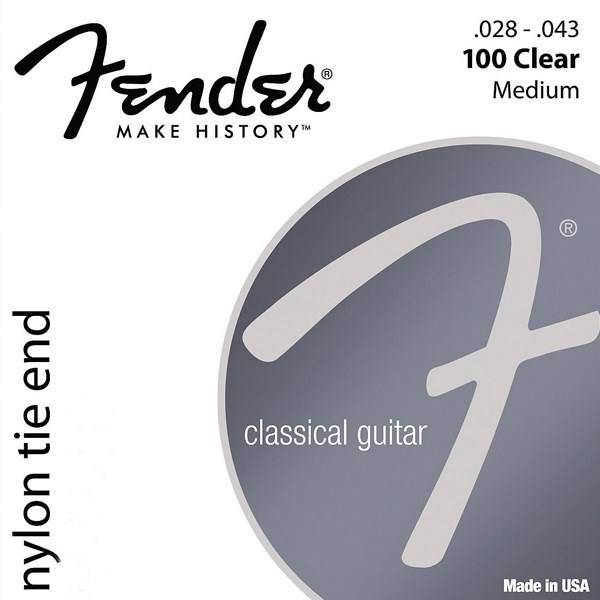 سیم گیتار کلاسیک فندر مدل 100Clear 0730100400، Fender 100 Clear 0730100400 Classical Guitar String