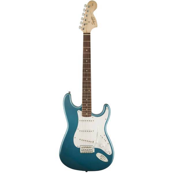 گیتار الکتریک فندر مدل Squier Affinity Series Stratocaster RW، Fender Squier Affinity Series Stratocaster RW Lake Placid Blue Electric Guitar