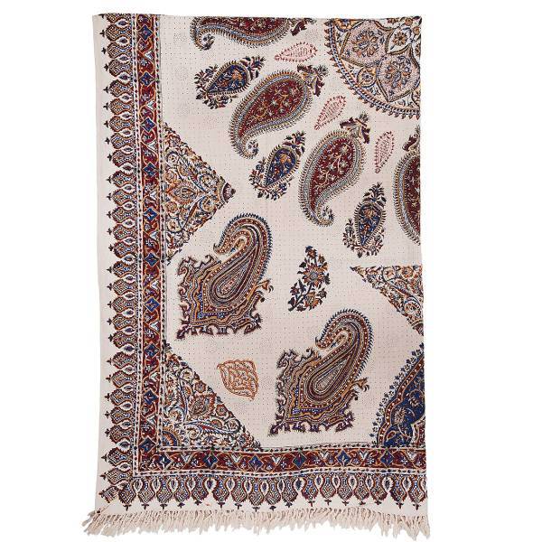 سفره قلمکار اثر زابلیان طرح 6 سایز 135 × 200 سانتی متر