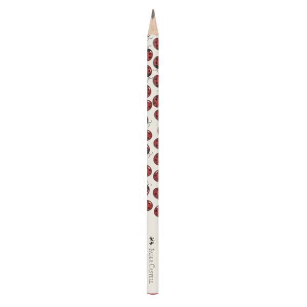 مداد مشکی فابر کاستل طرح کفشدوزک، Faber-Castell Ladybug Design Black Pencil