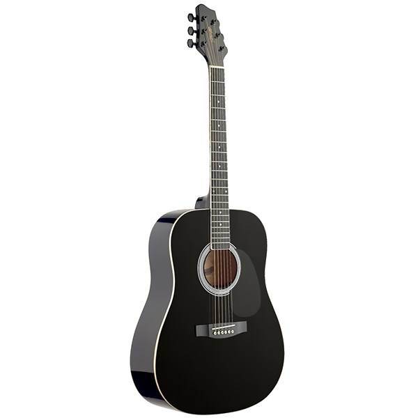 گیتار آکوستیک استگ مدل SW203 BK سایز 4/4، Stagg SW203 BK 4/4 Acoustic Guitar