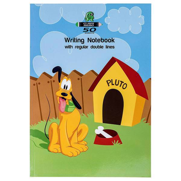 دفتر زبان کلاس ممو طرح پلاتو، Classmemo Pluto Design English Notebook