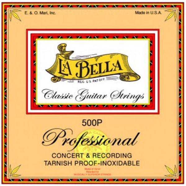 سیم گیتار کلاسیک لا بلا مدل 500P، La Bella Classical Guitar String 500P