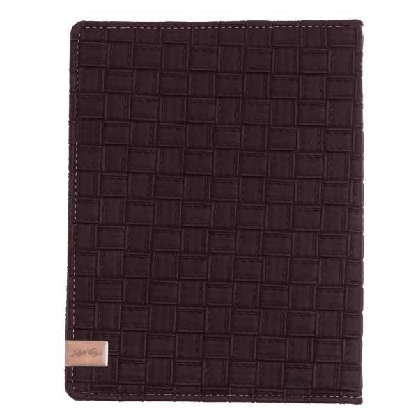 دفتر کلاسوری دوکادفتر طرح چرم مدل 1008-607، DokaDaftar Leather 607-1008 Binder Notebook