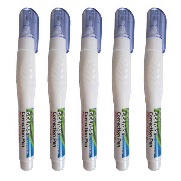 غلط گیر قلمی سی کلاس مدل Fine Point ـ بسته 5 عددی، C Class Fine Point Correction Pen - pack of 5