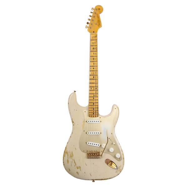 گیتار الکتریک فندر مدل Custom Shop 1954 Heavy Relic Stratocaster Golden 50s Limited، Fender Custom Shop 1954 Heavy Relic Stratocaster Golden 50s Limited Electric Guitar