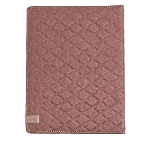 دفتر کلاسوری دوکا دفتر طرح چرم مدل 1004-607، DokaDaftar Leather 607-1004 Binder Notebook