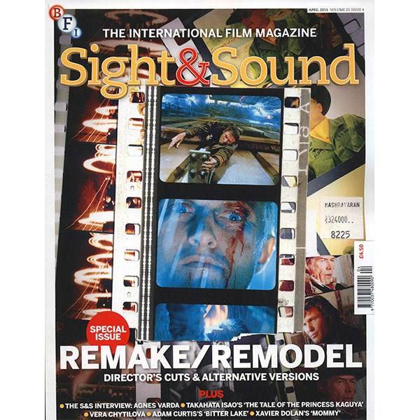 مجله Sight & Sound - آوریل 2015، Sight and Sound Magazine - April 2015