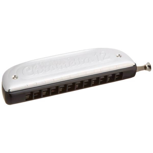 سازدهنی کروماتیک هوهنر مدل Chrometta 12، Hohner Chromatic 255 Chrometta 12 Harmonica