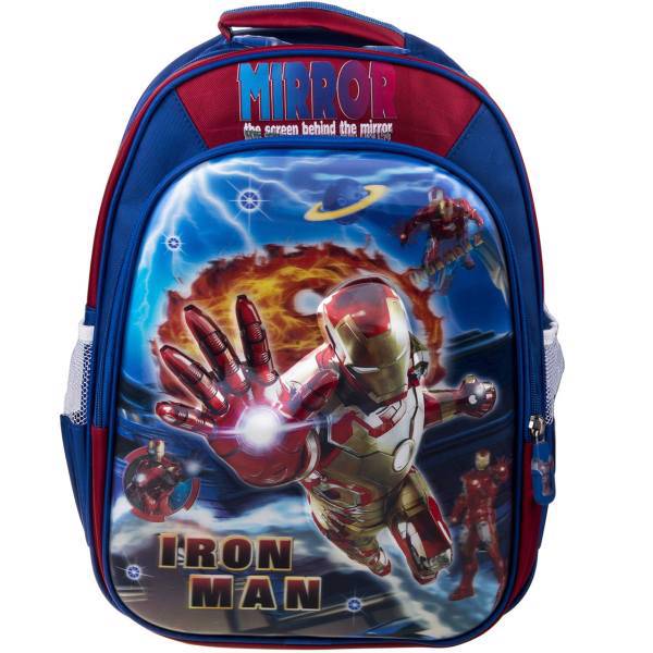 کوله پشتی مدل سه بعدی طرح مرد آهنی، 3D Iron Man Design Backpack