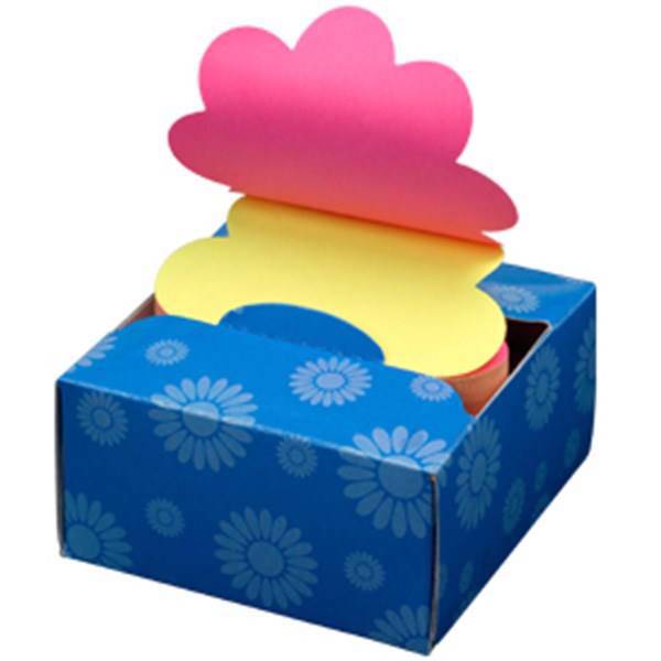 کاغذ یادداشت چسب دار هوپکس گل کد 21430، Hopax Flower Sticky Notes 21430