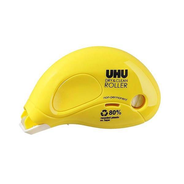 چسب دوطرفه اوهو مدل Dry And Clean، UHU Dry And Clean Roller Glue