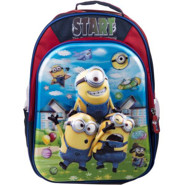 کوله پشتی مدل سه بعدی طرح مینیون 1، 3D Minion Design 1 Backpack