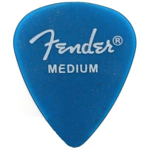 پیک گیتار الکتریک فندر مدل کالیفرنیا کلیرز مدیوم بسته‌ی 12 عددی، Fender 351 Shape California clears Medium Pics