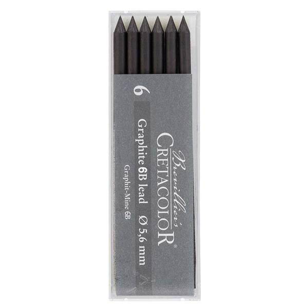 نوک اتود طراحی 5.6 میلی متر کرتاکالر مدل 26186، Cretacolor 26186 5.6ml Graphite Lead