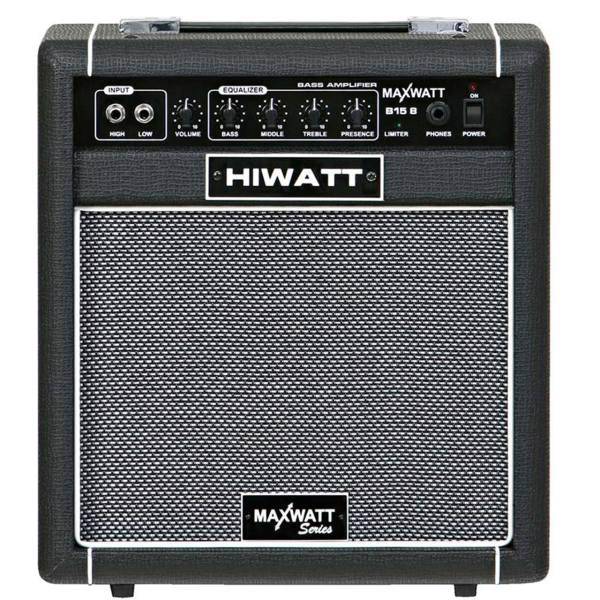 آمپلی فایر های وات مدل MAXWATT B15/8، HiWatt MAXWATT B15/8 Bass Amplifier