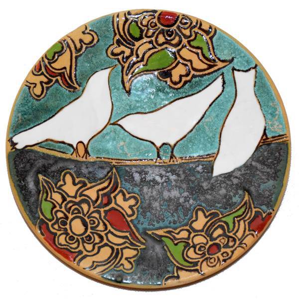 بشقاب سرامیکی سی دا کد NF03002 قطر 20 سانتی‌متر