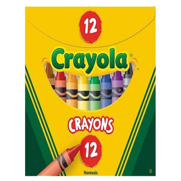 پاستل روغنی 12 رنگ کرایولا، Crayola Crayons Pack Of 12