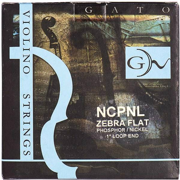 سیم ویولن گتو مدل NCPNL Zebra Flat، Gato NCPNL Zebra Flat Violin Strings