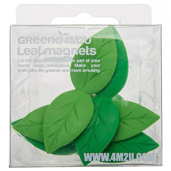 گیره آهنربایی یخچالی 4M2U طرح برگ کد 0477، Magnets Leaf 4M2U Clip