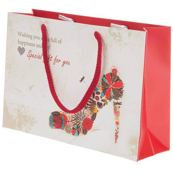 پاکت هدیه افقی جیحون سری نیکی مدل No.01 سایز کوچک، Jeihoon Niki No.01 Horizontal Gift Bag Small Size