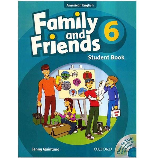 کتاب زبان Family And Friends 6 - Student Book + Workbook