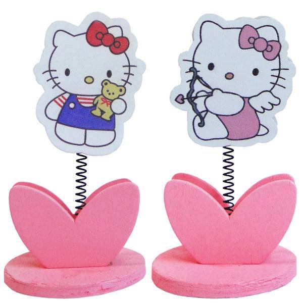 پایه نگهدارنده عکس مدل Hello Kitty بسته 2 عددی، Hello Kitty Photo Holder