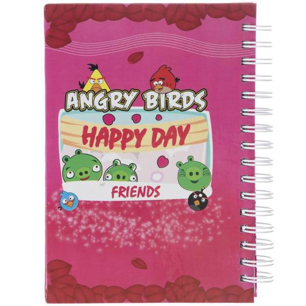 دفتر یادداشت آوای تحریر مدل Angry Bird-A5، Avayetahrir Angry Bird-A5 Notebook