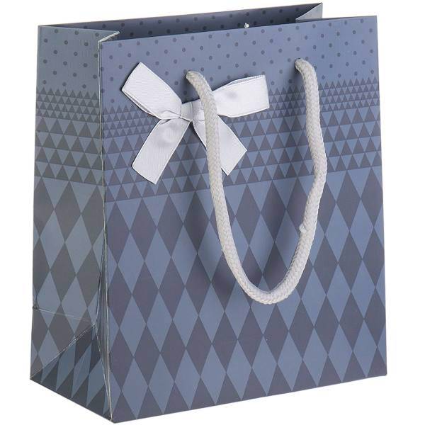 پاکت هدیه عمودی طرح لوزی، Rhombus Vertical Gift Bag