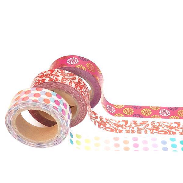 چسب فانتزی مدل0011 بسته 3 عددی، Washi Type