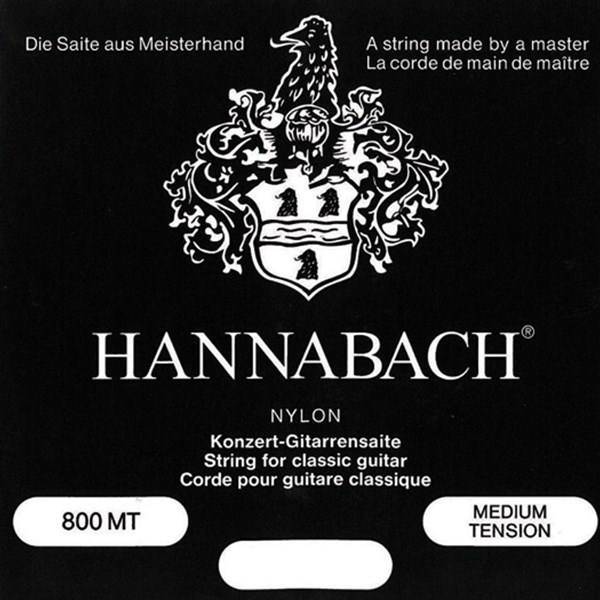 سیم گیتار کلاسیک هانا باخ مدل 800-MT، HannaBach 800-MT Nylon Classical Guitar Strings