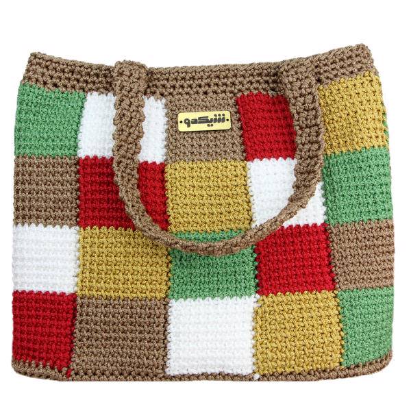 کیف بافتنی شیکدو مدل BFB04، Shikdo BFB04 Knitted Bag