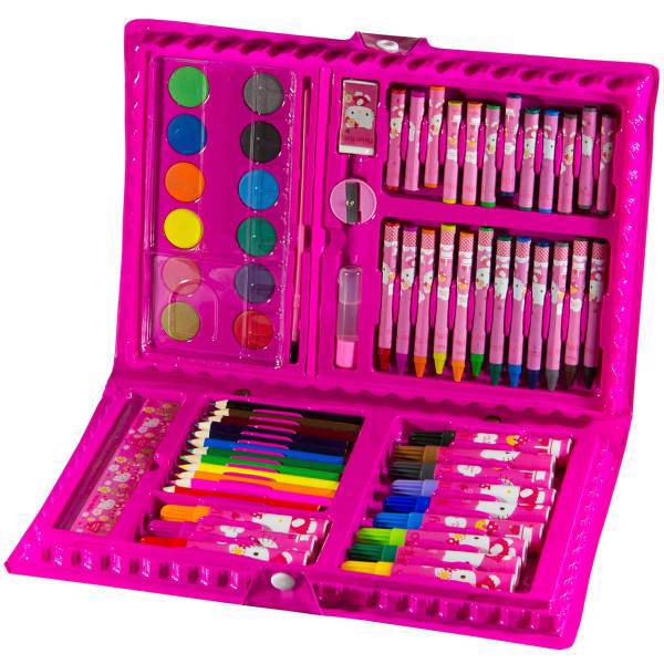 ست نقاشی 68 تکه کیکو مدل هلو کیتی کد 20، Kiku Hello Kitty 20 Painting Set 68 pcs