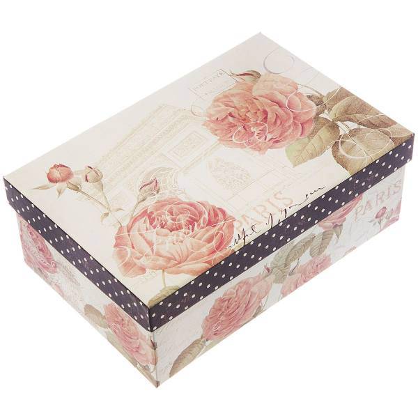 جعبه کادویی طرح گل درشت، Big Flowers Gift Box