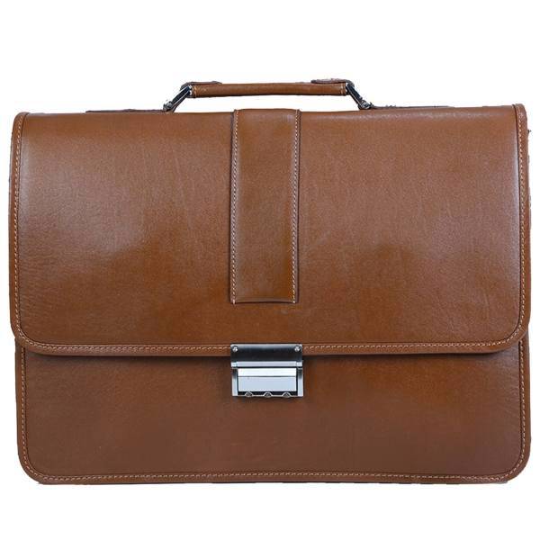 کیف اداری چرم طبیعی برند کلیران طرح سهراب مدل Mch9007