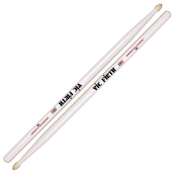 چوب درام ویک فرث مدل American Classic 5B White، Vic Firth American Classic 5B White Drumstick
